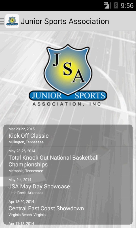 Junior Sports Association截图1