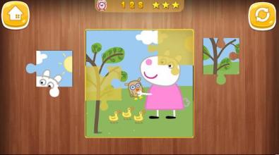 Peepa Pig Rompecabezas Puzzles截图4