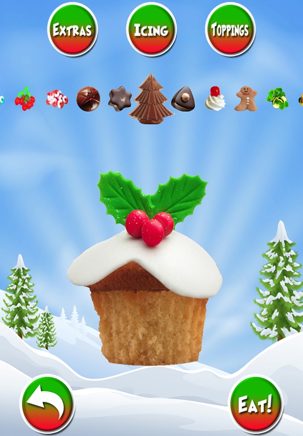 Christmas Cupcakes Maker FREE截图4