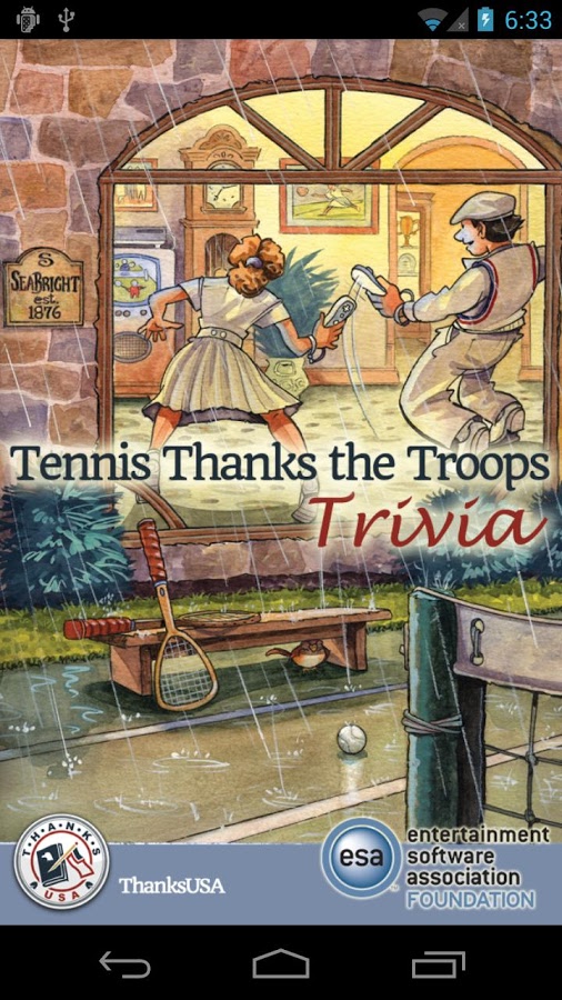 Tennis Thx the Troops Trivia截图1