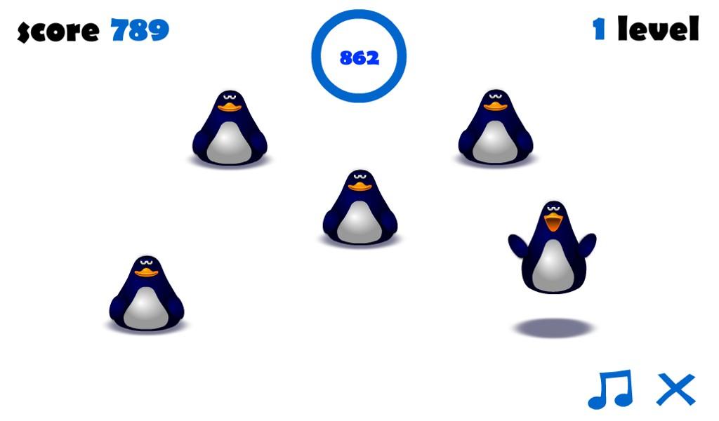 Tap the penguin!截图4