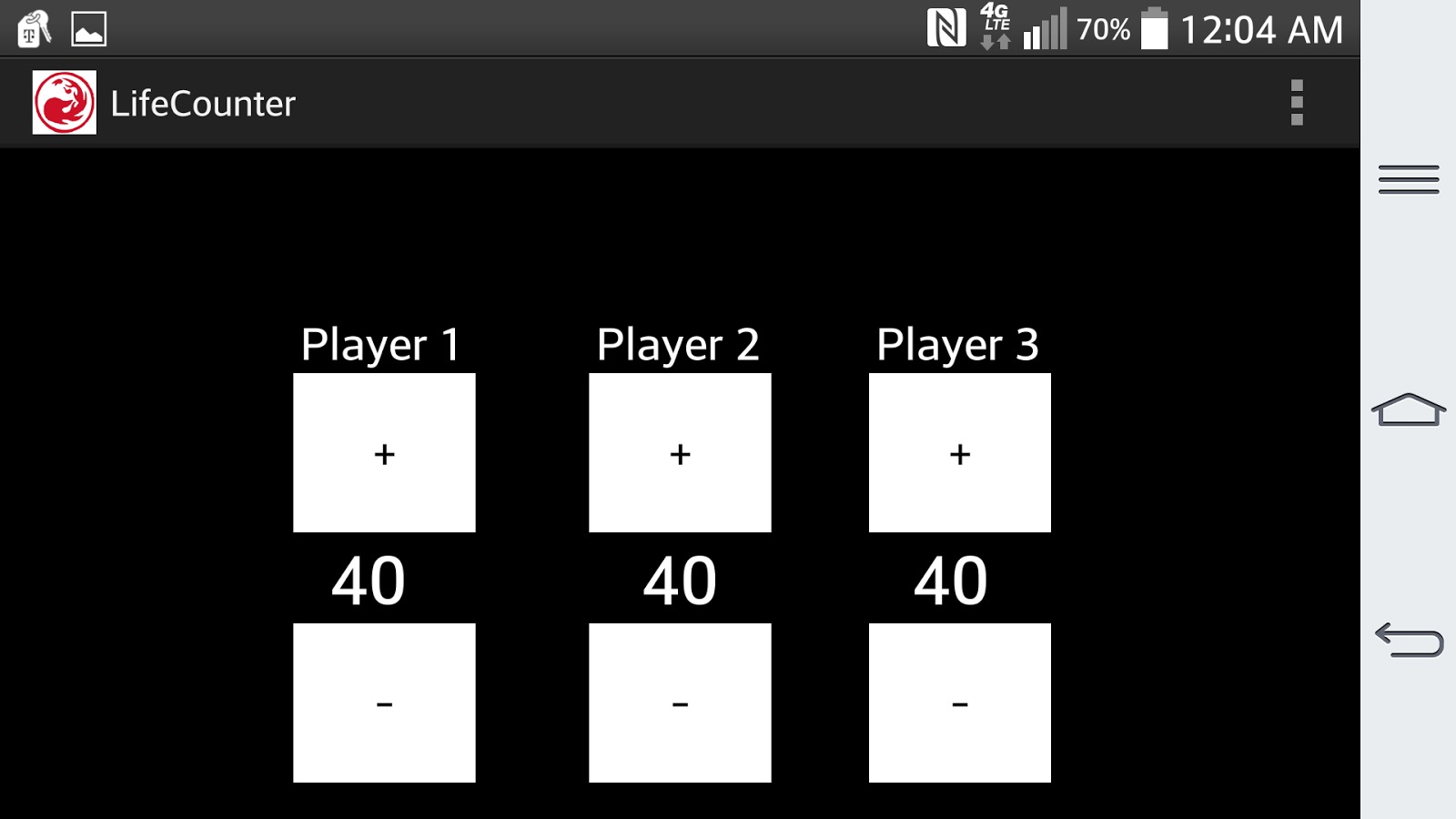 MTG Life Counter Battery Pro截图1