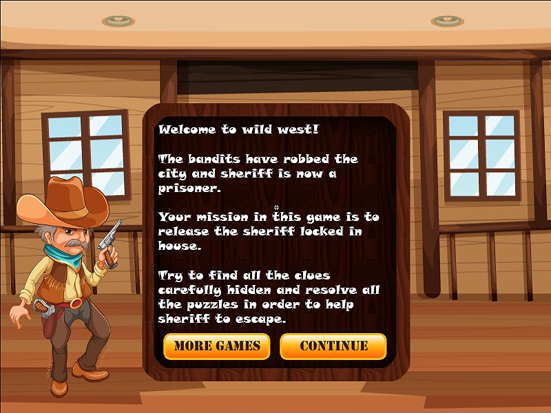 Wild West Sheriff Escape截图4