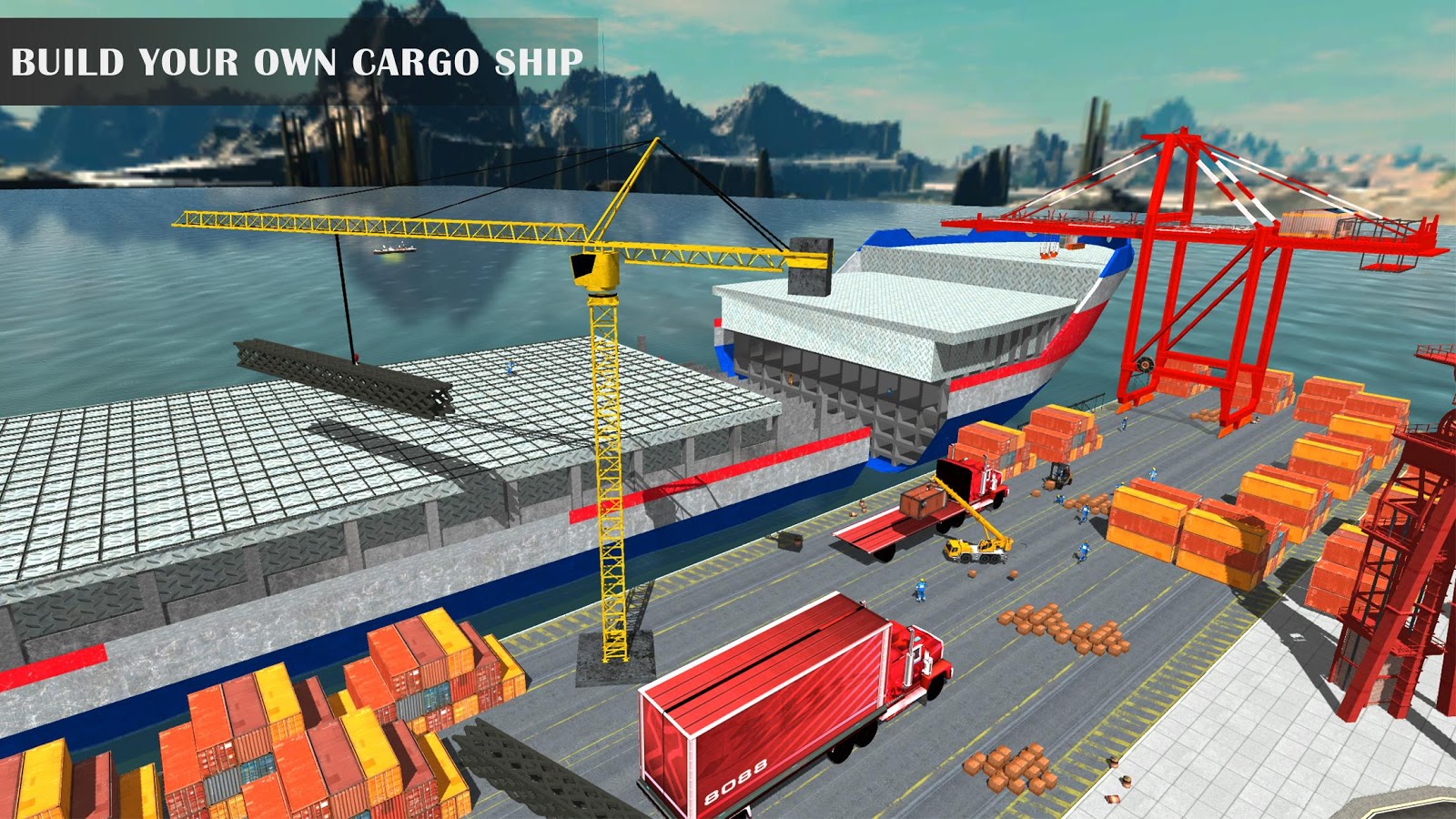 Cargo Ship Craft Cruise Simulator: Water Taxi截图3