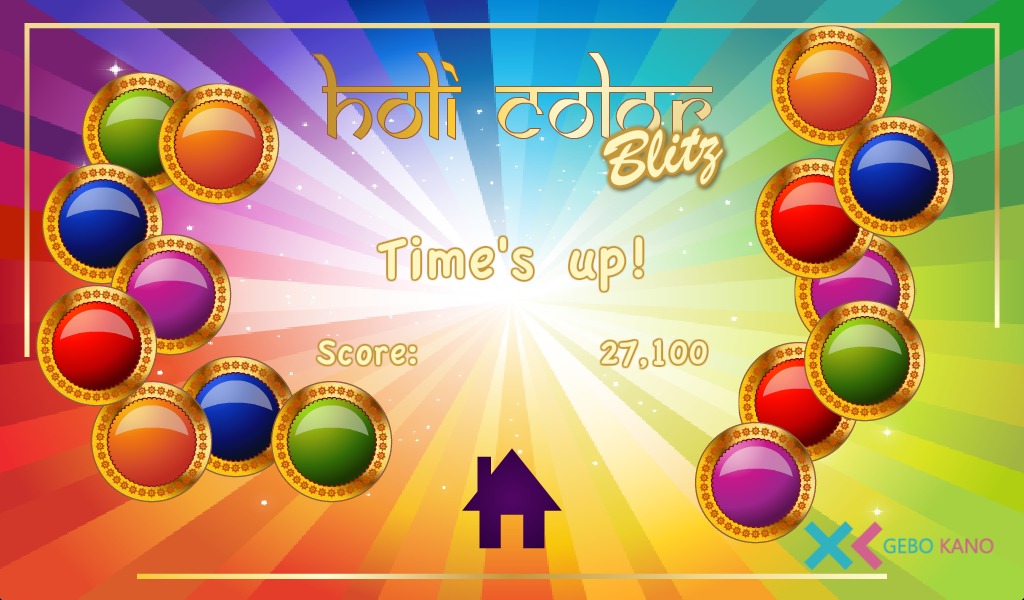 Holi Color Blitz Free截图3