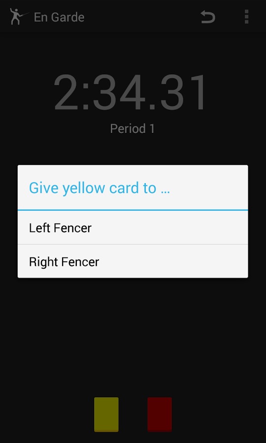 En Garde: Fencing Scorekeeper截图4