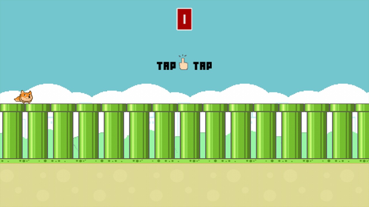 Flappy Doge Jump截图5