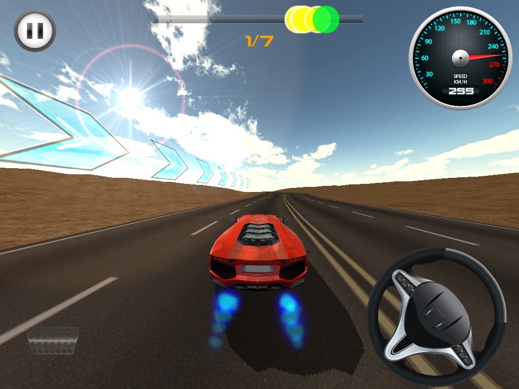 Desert Racing Simulator 3D截图1