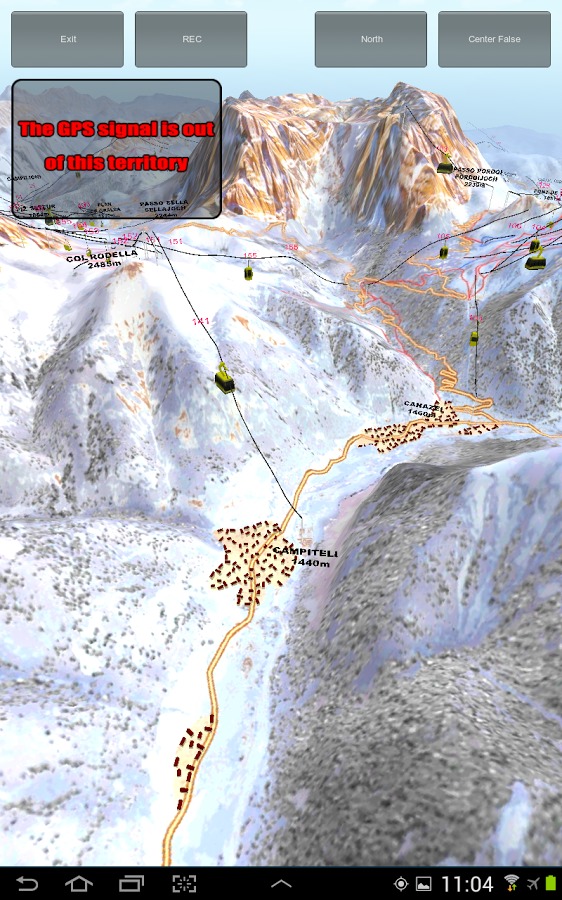 Virtual Ski Map Sella Ronda截图4