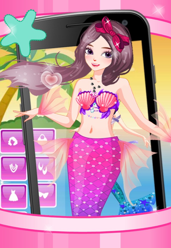 Nature Mermaid Dress Up截图1