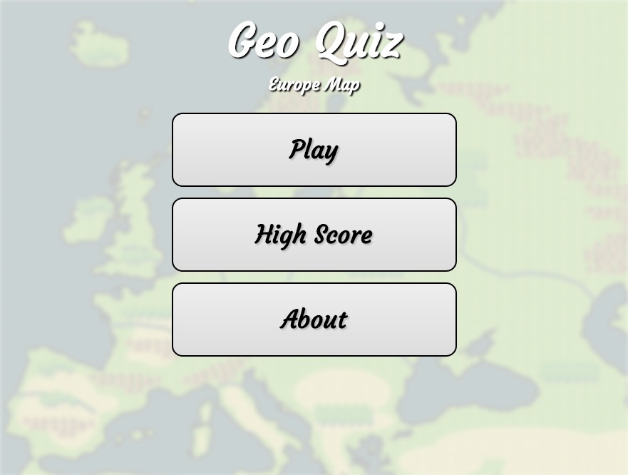 Geo Quiz - Europe Map截图1