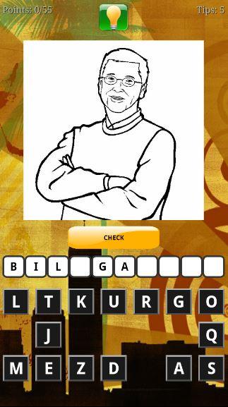 Guess a Famous People Sketch截图4