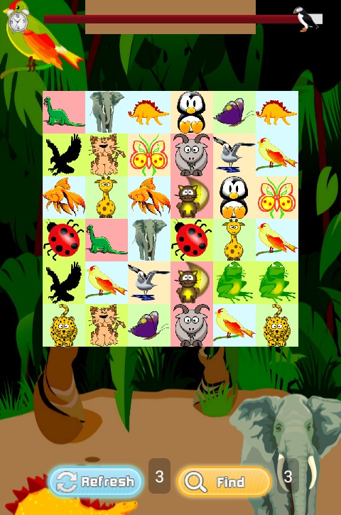 Animal Games for Kids Puzzle截图4