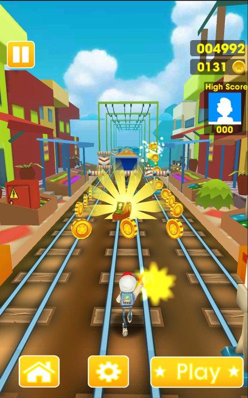 Princess Endless Run: Train Subway Surf截图5