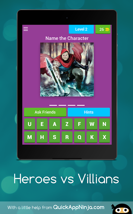 Heroes vs Villains - Trivia Game截图5