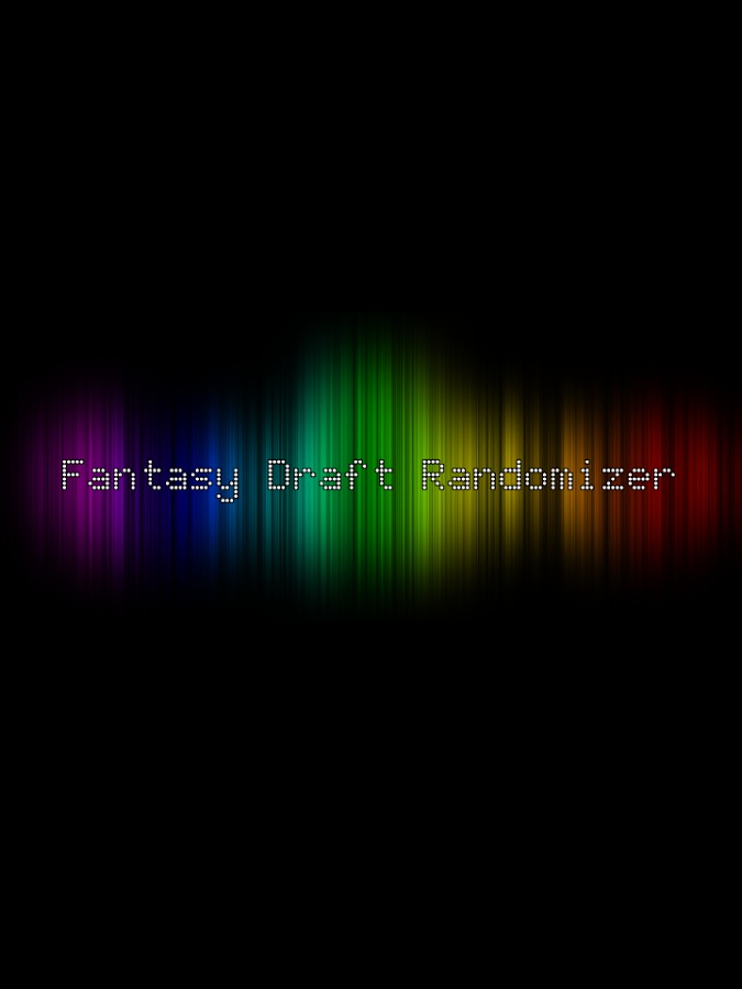 Fantasy Draft Randomizer截图1