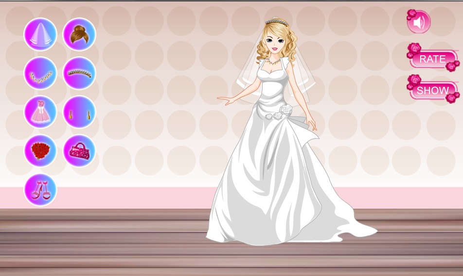 Wedding Bride - Dress Up Game截图3