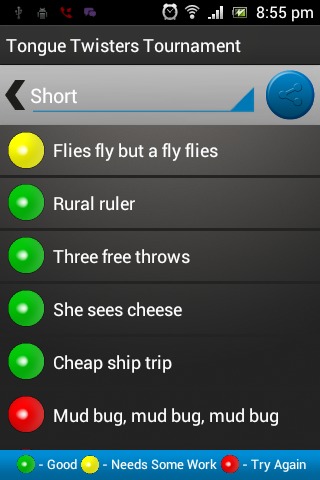 Tongue Twisters Tournament截图2