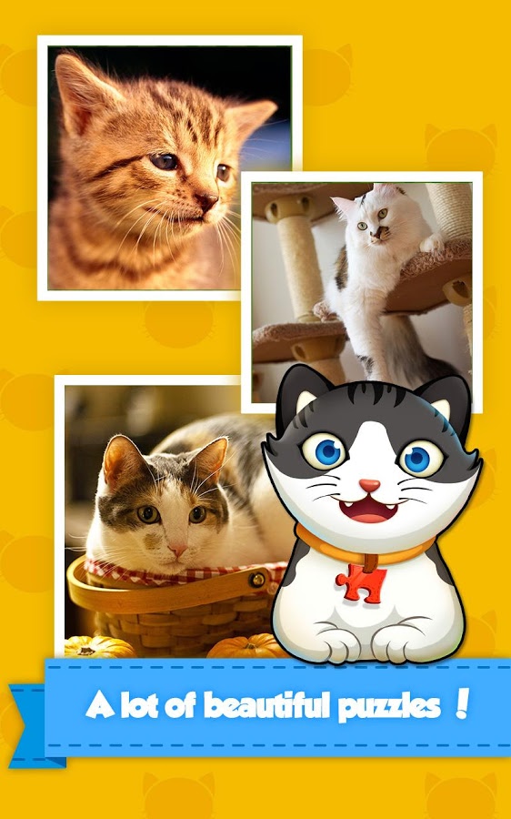 Cat Puzzle - Kids Jigsaw Game截图3