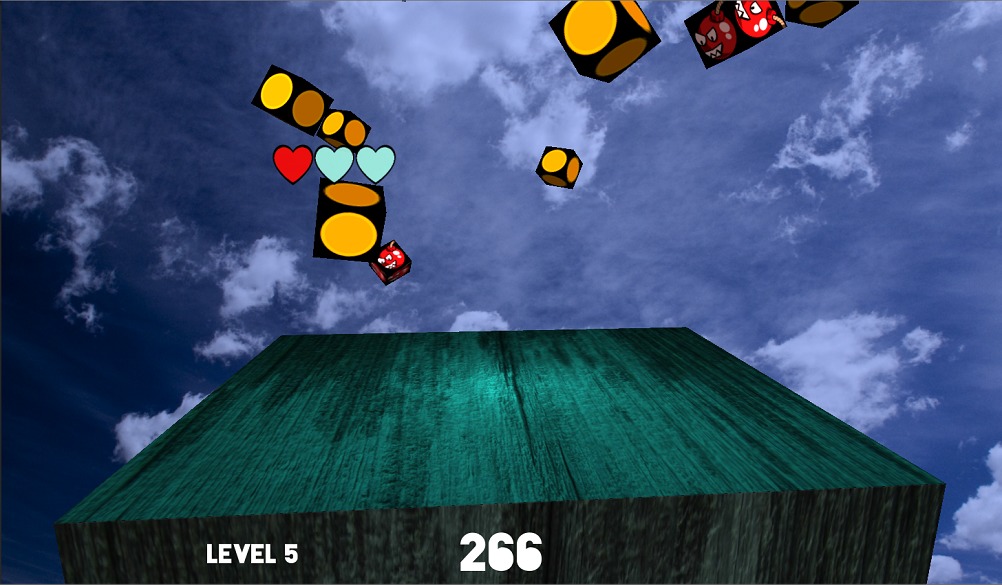 The Cube Falling Game截图2