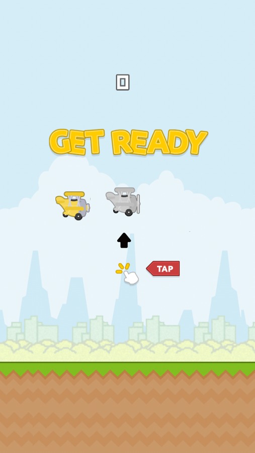 Flappy Plane - Tap! Tap!截图2