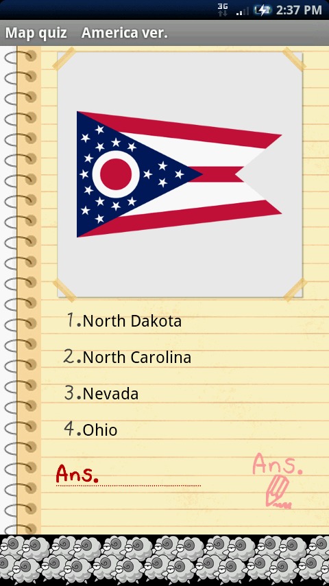 Map quiz America ver.截图5