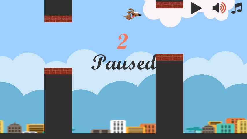 Flappy Dog Baru截图2