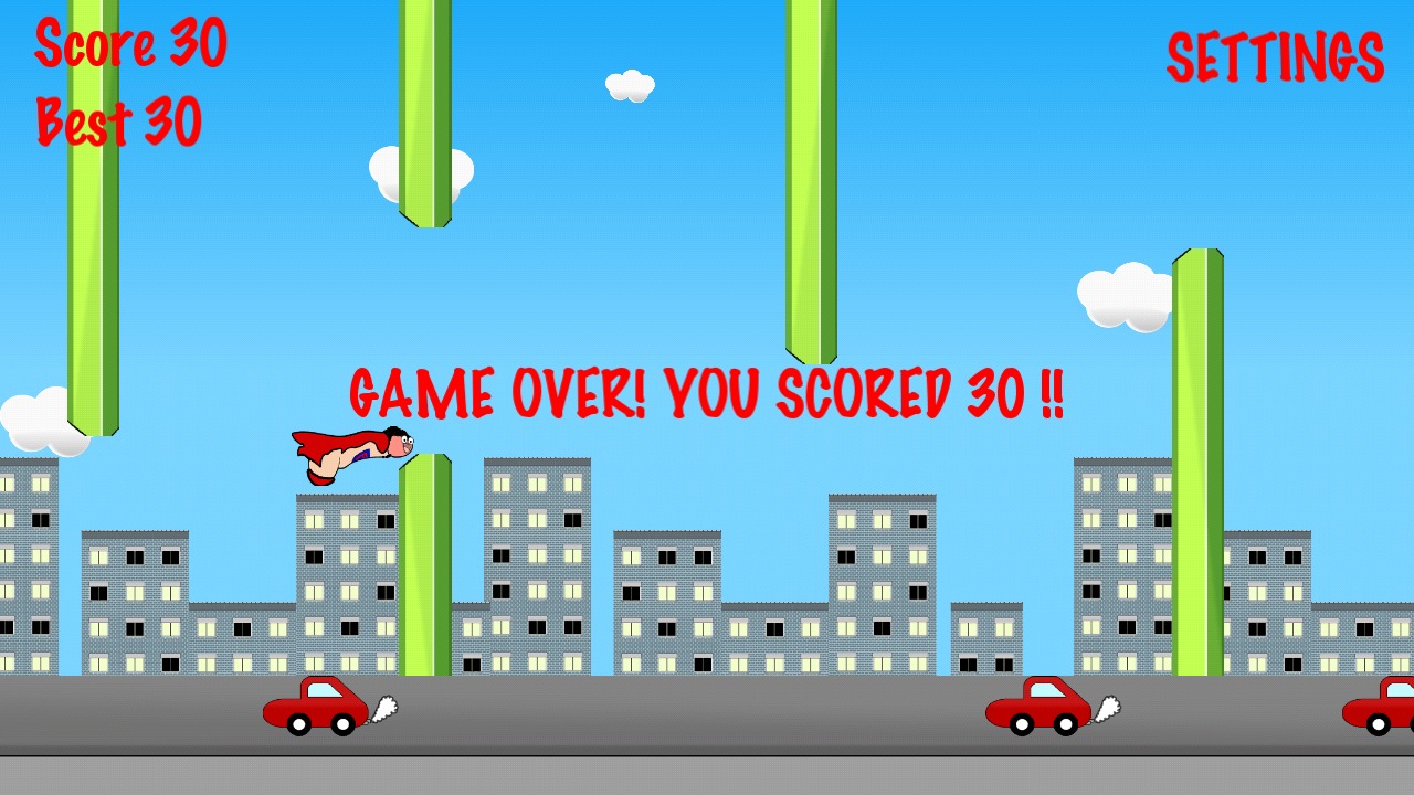 Flappy Dick Man截图4