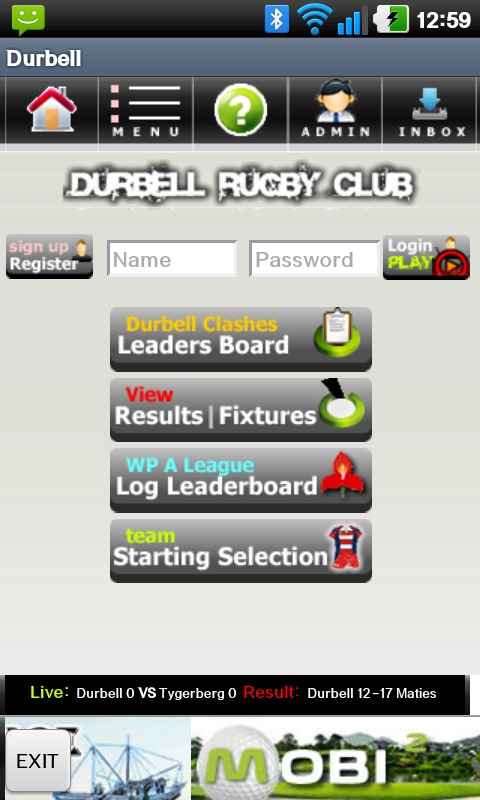Durbell Rugby截图2