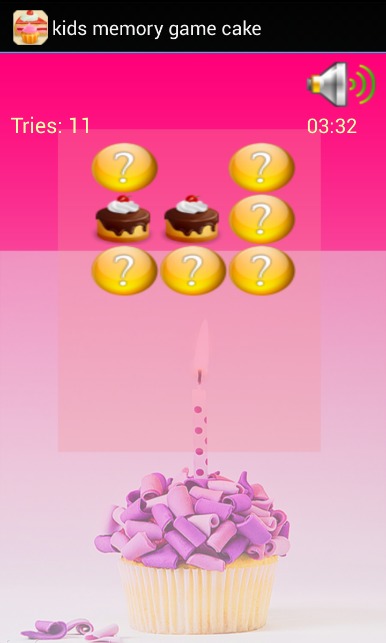 kids memory game: Fun Cake截图5