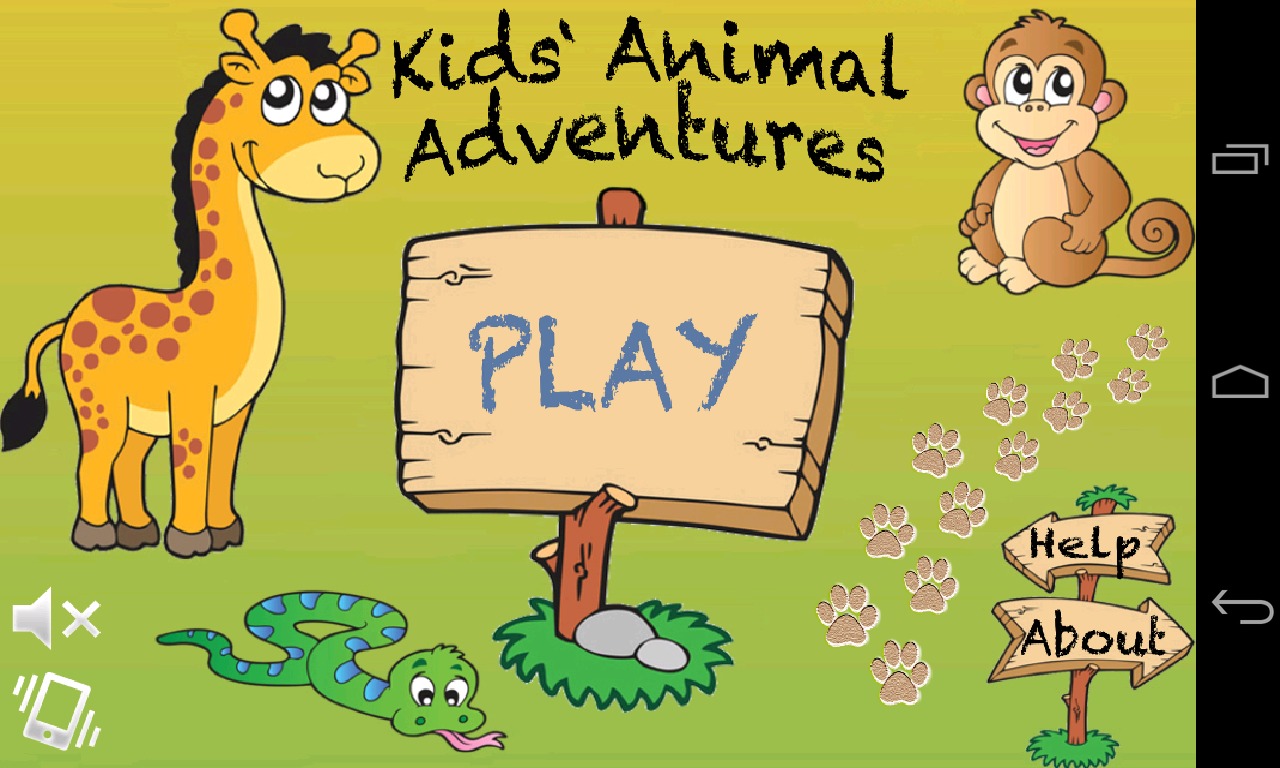 Kids Animal Adventures FREE截图1