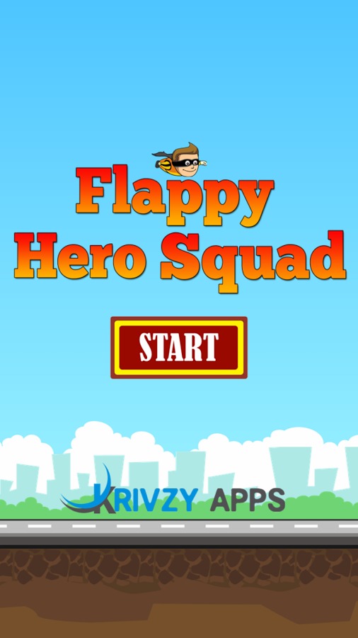 Flappy Hero Squad截图1