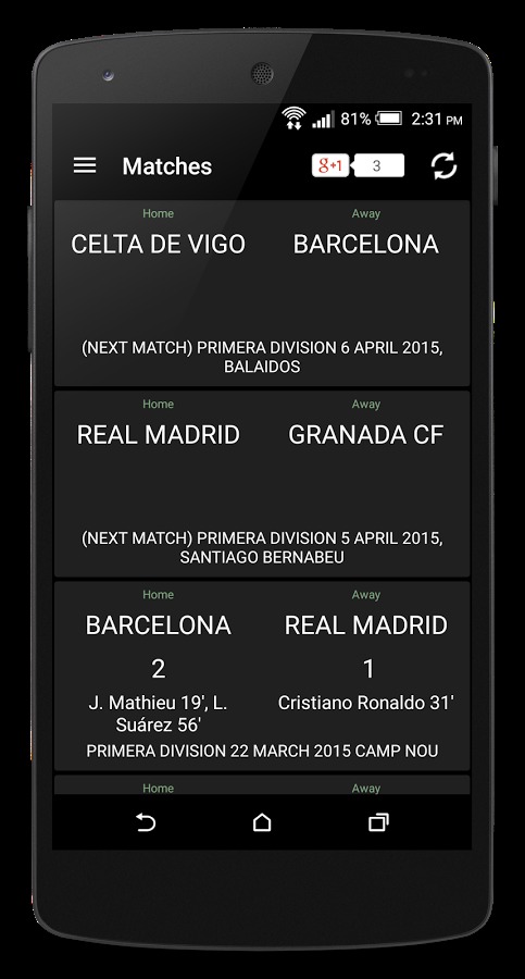 EL Clasico Fan App Football截图4