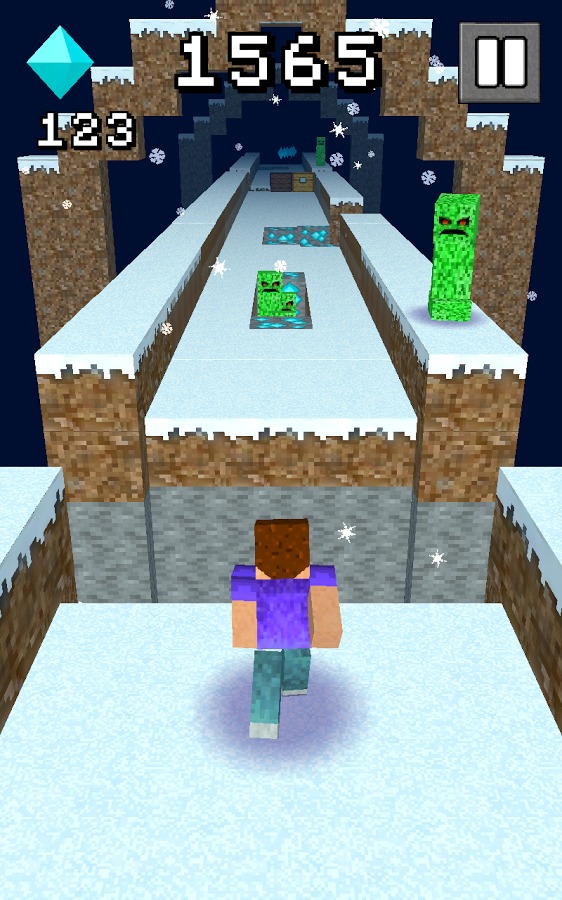 Creeper Run: Frozen Nights截图3