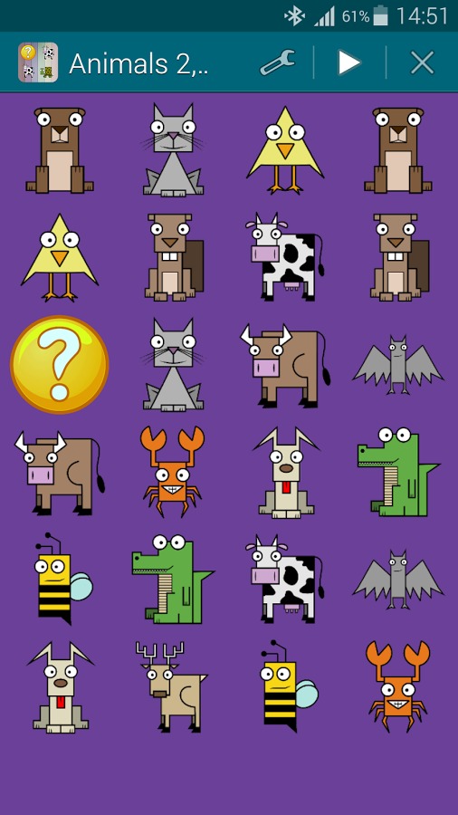 Animals 2, Memory Game (Pairs)截图3