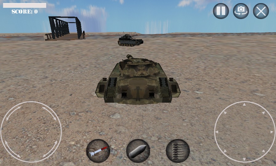 Battle of Tanks 3D War Game截图5