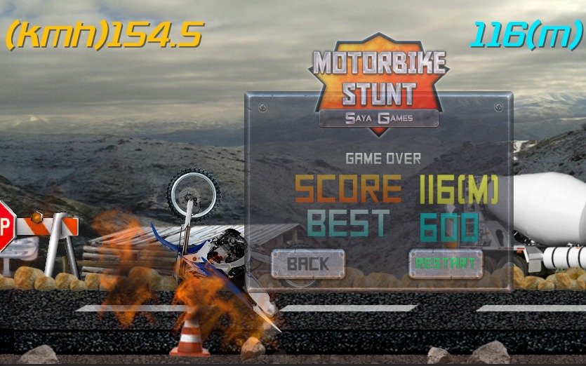 Motocross Stunt Racer截图4