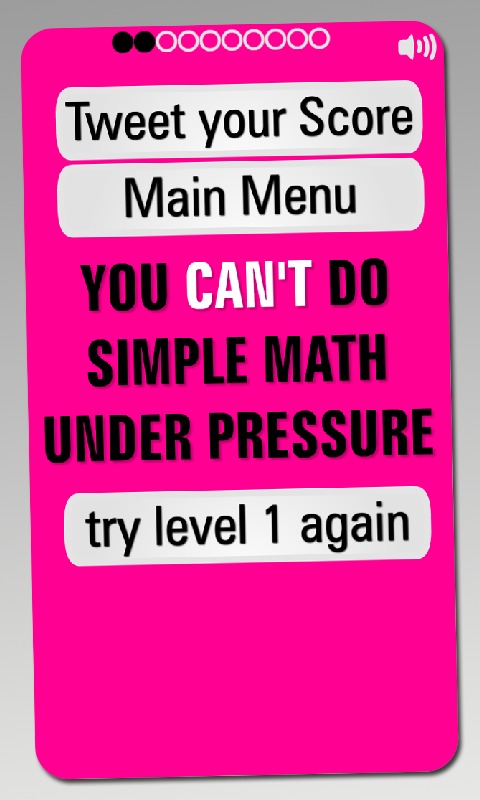 Simple Math Under Pressure截图3