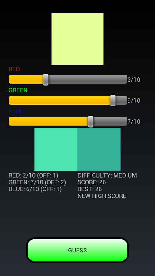 Color Guess截图2