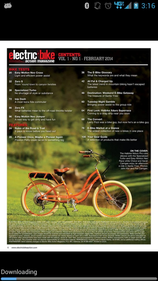 Electric Bike Action Magazine截图3