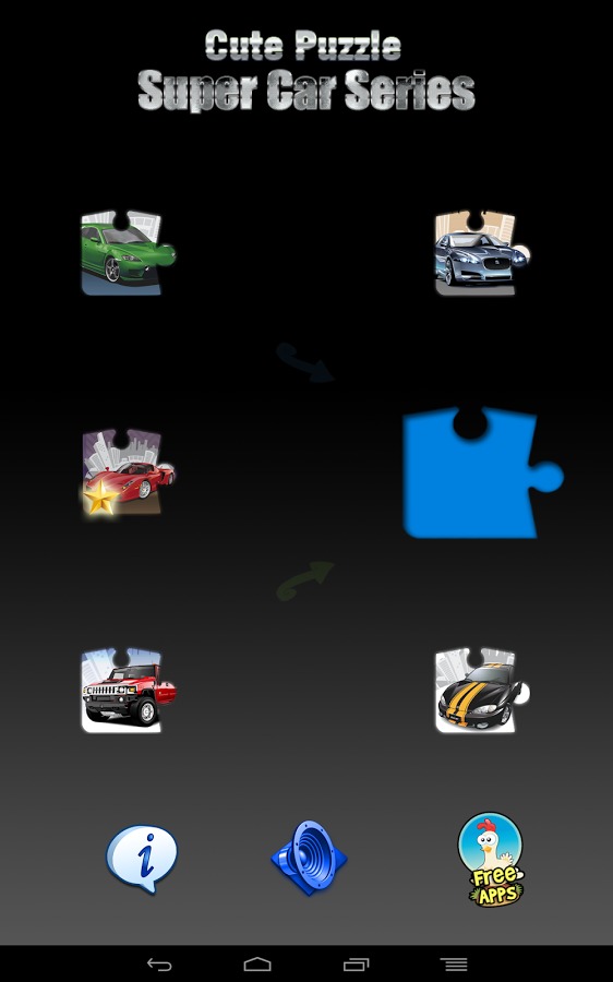 Cute Puzzle Super Car Series截图3