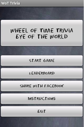 Wheel of Time Trivia截图1