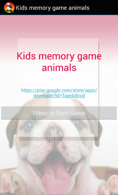 Kids Memory Game: Fun Animals截图2