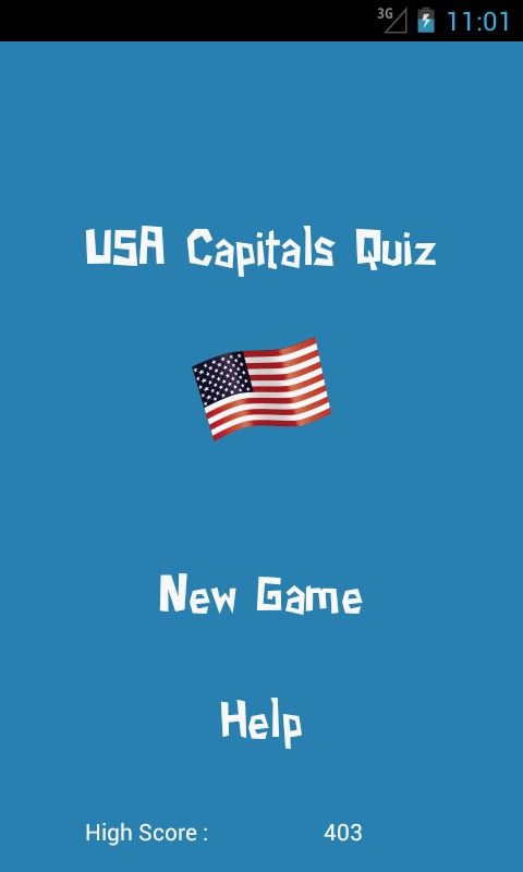 USA State Capitals Quiz截图1