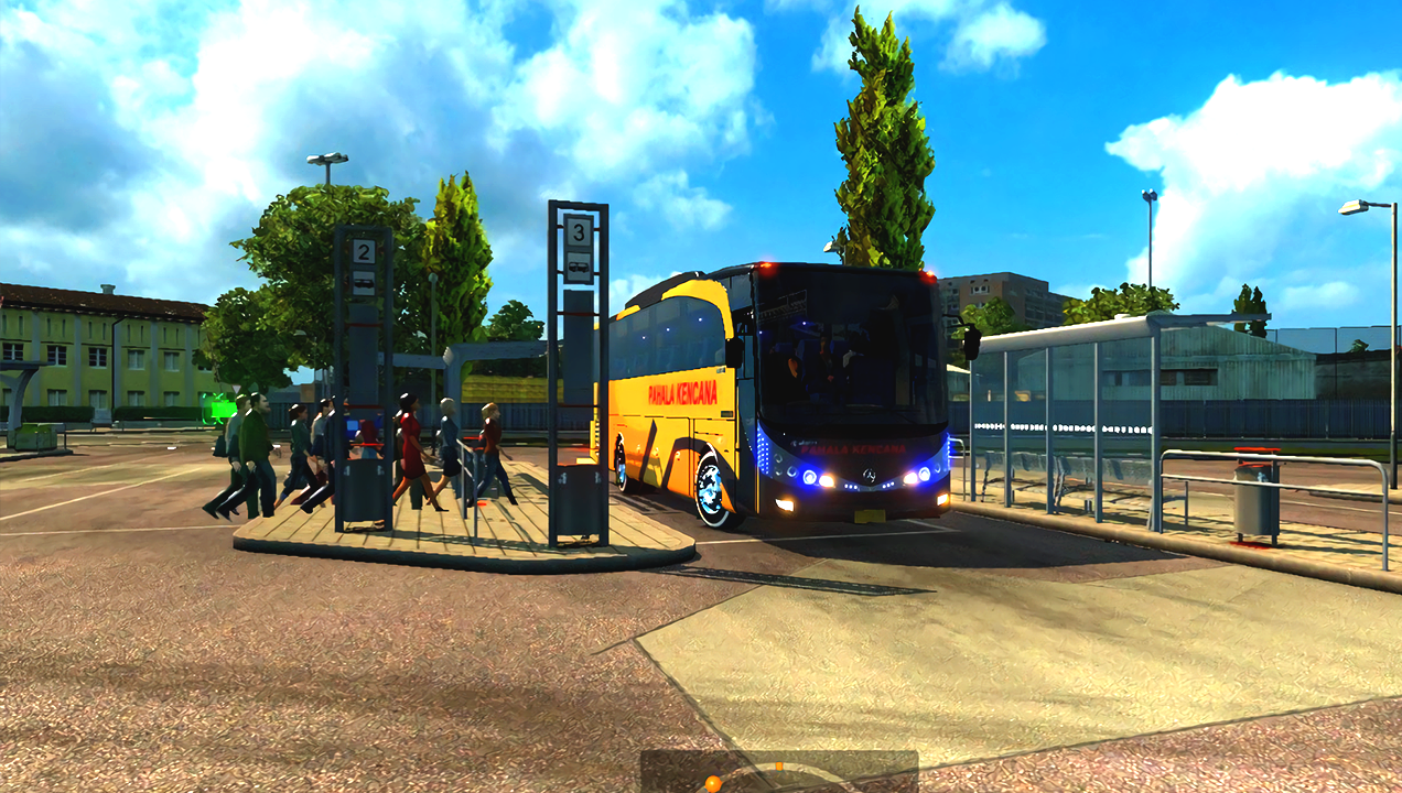 Mobile Bus Simulator 2018截图4