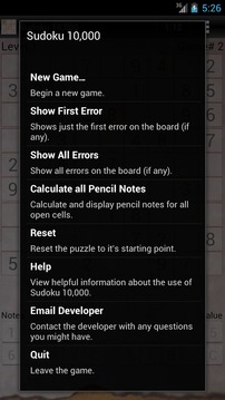 Sudoku 10,000 Trial截图