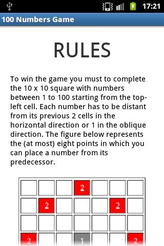 100 Numbers Game截图2