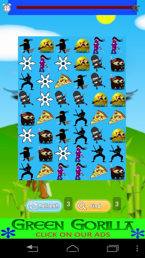 Little Ninja Puzzle截图2