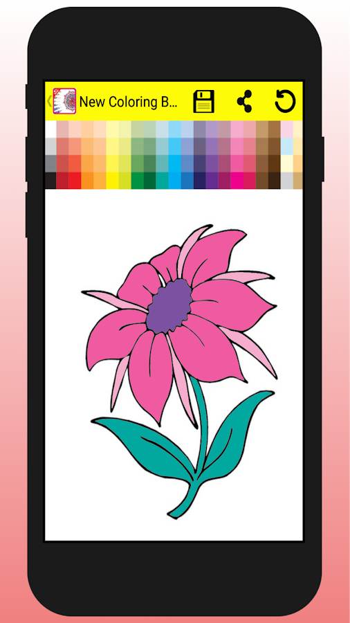 Coloring Book Flowers New 2018截图2