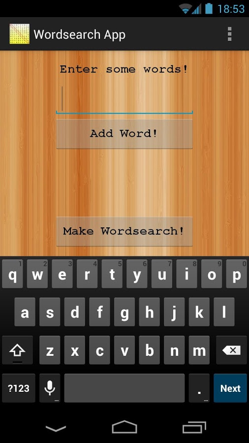 Wordsearch App截图1